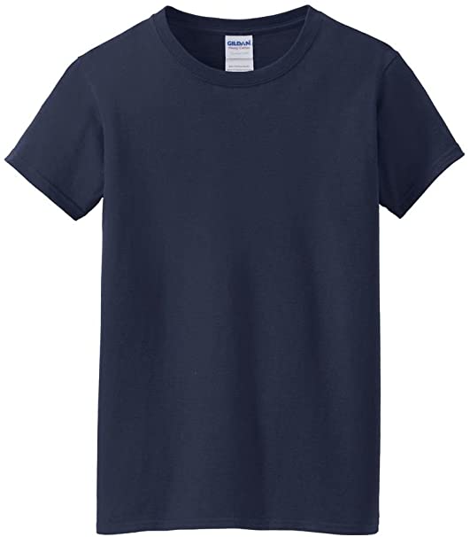 Gildan Blank T-Shirt - Unisex Style 5000 Adult Navy