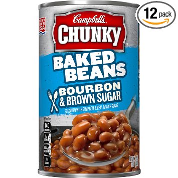 Campbell's Chunky Baked Beans, Bourbon & Brown Sugar, 20.5 Ounce