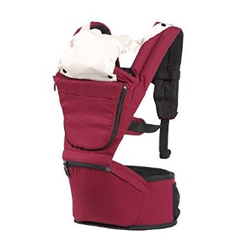 BINGONE 3-in-1 Multi-fonction Soft Baby Carrier Baby Backpack
