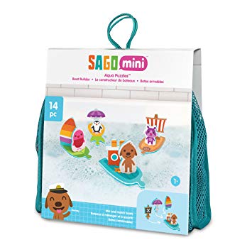 Sago Mini - Aqua Puzzles Boat Builder Bath Toy for Kids