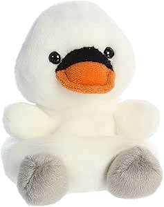 Aurora® Adorable Palm Pals™ Alina Swan™ Stuffed Animal - Pocket-Sized Play - Collectable Fun - White 5 Inches