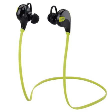 Mpow Swift Bluetooth 40 Wireless Stereo Jogger Running Sport Headphones Earbuds with Mic Hands-free Calling AptX for iPhone 6s iPhone 6s Plus iPhone 6 6 Plus 5 5c 5s 4s ipad LG G2 Samsung Galaxy S6 S5 S4 S3 Note 3 and Other Android Cell Phones