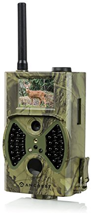 Amcrest ATC-1202W 1080P HD Wireless (SMS) Game and Trail Hunting Camera - 12MP Dynamic Capture, 2" LCD Screen, High-Sensitivity Motion Detection with Long Range Infrared LED Night Vision up to 65ft