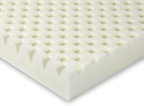 Sleep Innovations 3-Inch SureTemp Sculpted Memory Foam Topper. 5-year limited warranty. Made in the USA. Full