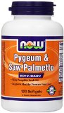 NOW Foods Pygeum and Saw Palmetto  Pumpkin Seed Oil 120 Softgels