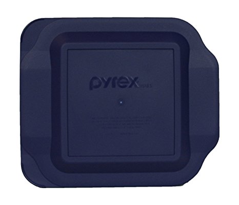 Pyrex Blue Plastic Lid for 2 Quart 8-inch Square Baking Dish #222-PC