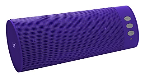 Kitsound Cancer Research UK Boombar Wireless Rechargeable Bluetooth Speaker - Purple