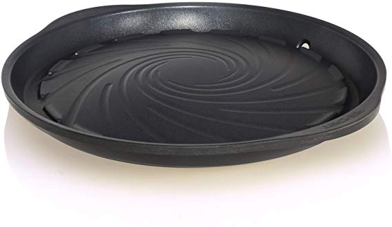 TeChef - Stovetop Korean BBQ Non-Stick Grill Pan with New Safe Teflon Select Non-Stick Coating (PFOA Free) (Black)