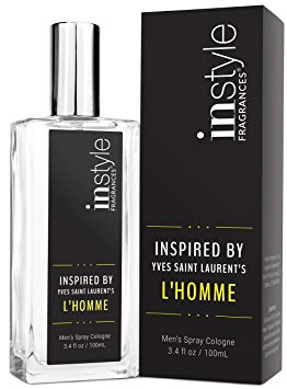 Instyle Fragrances Inspired by Yves Saint Laurent's L'Homme -Cologne for Men - 3.4 oz