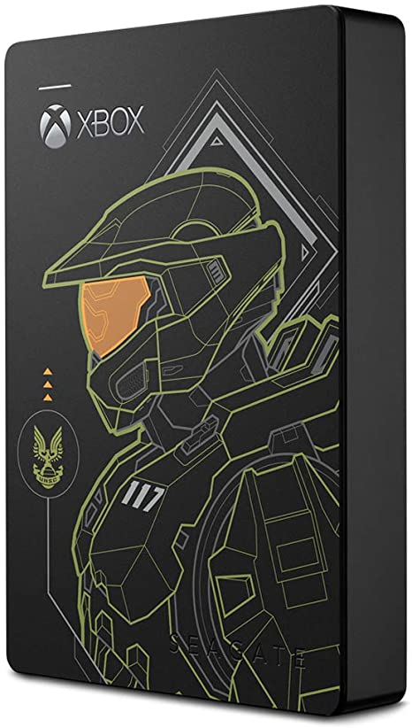 Seagate Game Drive for Xbox Halo - Master Chief LE 5TB External Hard Drive Portable HDD - USB 3.2 Gen 1 Designed for Xbox One, Xbox Series X, and Xbox Series S (STEA5000406)