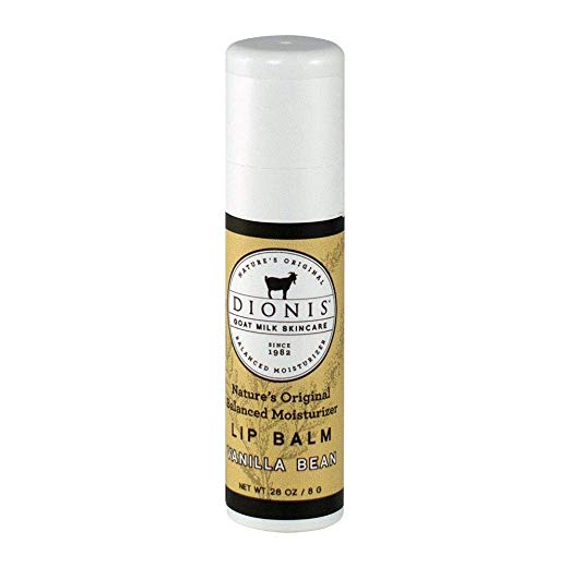 Dionis Goat Milk Skincare Lip Balm (Vanilla Bean, 0.28 oz)