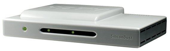 SiliconDust HDHomeRun HDHR-US Dual Networked High Definition Digital Tuner Device (White)
