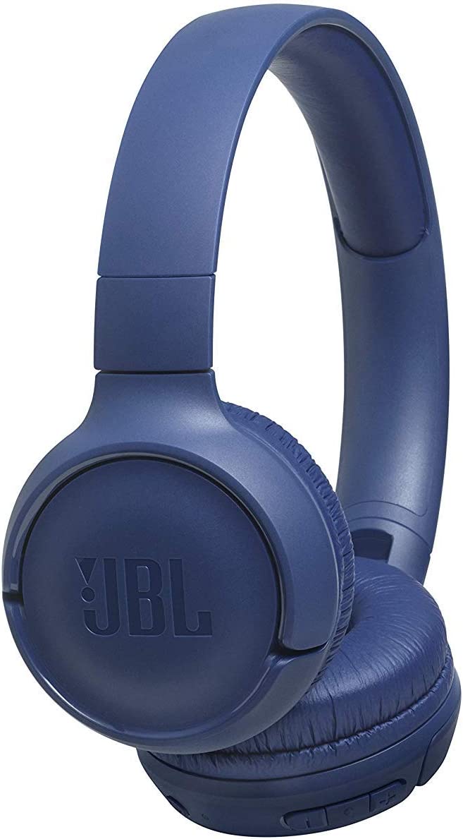 JBL TUNE500BT Wireless On-Ear Headphones with One-Button Remote and Mic (Blue)