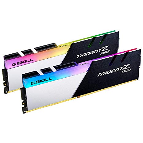 G.SKILL Trident Z Neo (for AMD Ryzen) Series 32GB (2 x 16GB) 288-Pin RGB DDR4 SDRAM Desktop Memory F4-3600C18D-32GTZN