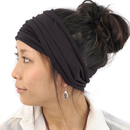 Casualbox Mens Japanese Elastic Cotton Headband Wrap Bandana