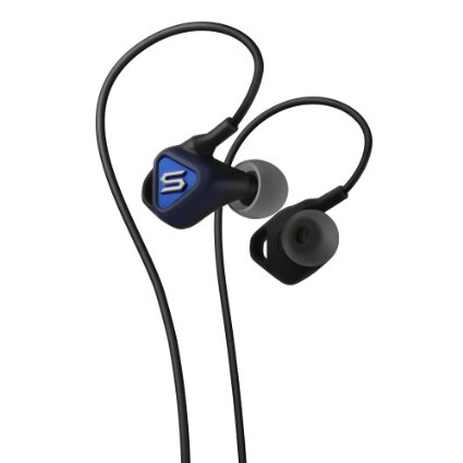 SOUL Electronics Pulse Ultra-Light Reversed Fit Earphones (Blue)