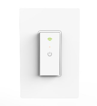 Ankuoo NEO Wi-Fi Light Switch with Home Automation App for iPhone and Android Smartphones White