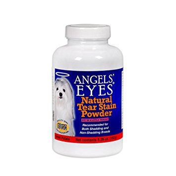 ANGELS's Eyes Natural Tear Stain Eliminator Remover, Vegetarian Recipe with Sweet Potato, 150-Gram