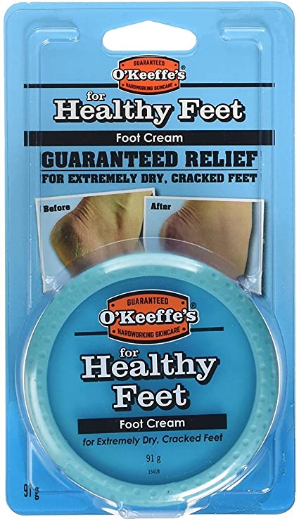 O'Keeffe's Healthy Feet Cream Relief for Dry Feet that crack and split