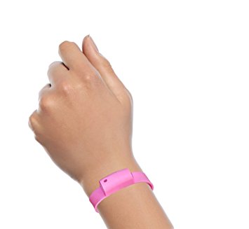 Pepper Spray Bracelet with Adjustable Silicone Band | Contains 3 - 6 Bursts of 10% Oleoresin Capsicum (OC) | Lightweight & Discreet for Men or Women from Little Viper | Cannot Ship to MA or NY