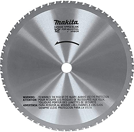 Makita A-90532 12-Inch 60-Teeth Dry Ferrous Metal Cutting Saw Blade with 1-Inch Arbor