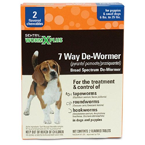 Sentry HC WormX Plus Dog Dewormer (Round/Hook/Tapeworm) Dog