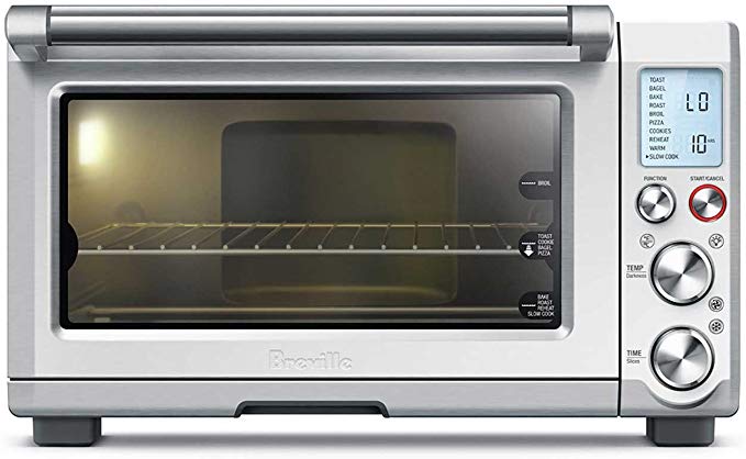 Breville BOV845BSS Smart Oven Pro 1800 W Convection Toaster Oven with Element IQ, Brushed Stainless Steel