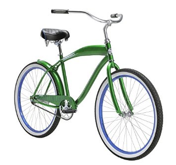 Diamondback Bicycles Men's 2015 Drifter Complete Cruiser Bike, 26-Inch/One Size, Green
