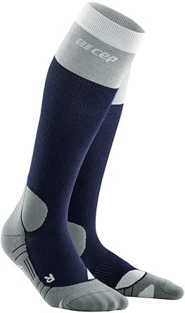 CEP Men's Light Merino Wool Hiking Compression Socks, Tall Knee High