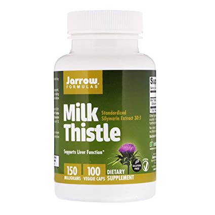 Jarrow Formulas, Milk Thistle, 150 mg, 100 Veggie Caps