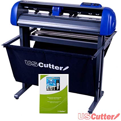 USCutter 28-inch Titan 2 Vinyl Cutter/Plotter with Stand, Basket and Design and Cut Software