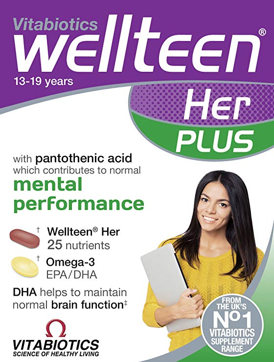 Vitabiotics Wellteen Her Plus - 56 Tablets/Capsules