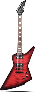 Firefly FFLX Solid Body Electric Guitar,Mahogany Guitar body,Stainless steel and ball end frets,rosewood fretboard(Red Burst Color)