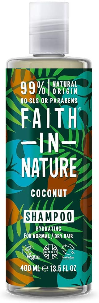 Faith In Nature Coconut Shampoo For Normal To Dry Hair 400ml