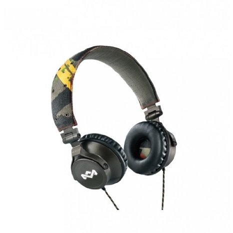 Marley Revolution Jammin' On-Ear Headphones (EMJH023RAA) - Rasta