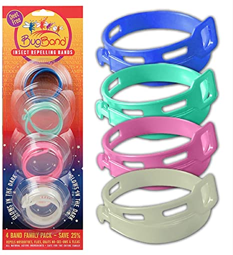BugBand Insect Repelling Bands Multi Pack - 4 Bands
