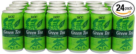 UCC Green Tea, 11.1-Ounce Cans (Pack of 24)