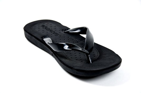 Foldflops Men's Foldable Flip Flop Sandals in High Quality EVA with Carrying Case