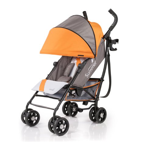 Summer Infant 3D One Convenience Stroller, Solar Orange