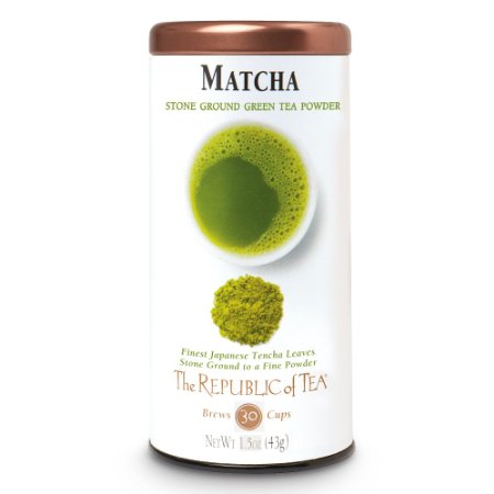 The Republic Of Tea Matcha Tea Powder 15 Ounce Tea Powder Tin Gourmet Matcha Green Tea Powder