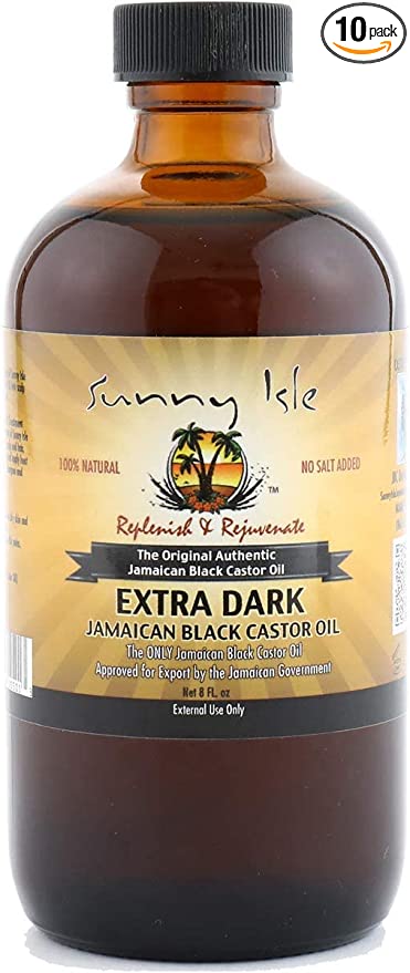 Sunny Isle Jamaican Black Castor Oil Extra Dark 4 oz