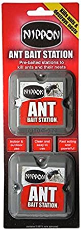 Nippon 2 x Ant Stop Bait Stations Destroy Ants and Nests Home Defence 5NAB2