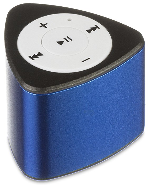 KitSound Mini MP3 Music Player Compatible with Micro SD Cards up to 16GB - Blue