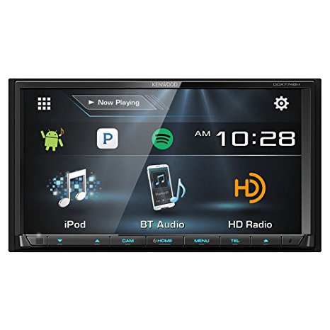 Kenwood DDX774 / DDX774BH DDX774 2 Din Receiver w/ Bluetooth and HD Radio