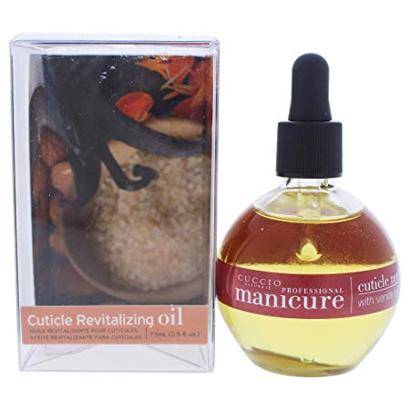 Cuccio Cuticle Revitalizing Oil, Vanilla Bean and Sugar, 2.5 Fluid Ounce