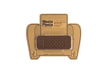 MastaPlasta Self-Adhesive Patch for Leather and Vinyl Repair, Bandage, Tan - 4 x 1.5 Inch - Multiple Colors Available