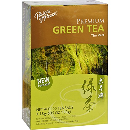 Prince of Peace Premium Green Tea, 100 Count