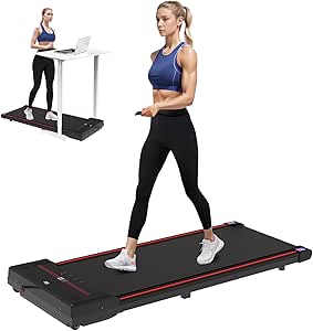 Sperax Under Desk Treadmill, Portable Walking Pad, Treadmills for Home, 145KG Weight Capacity