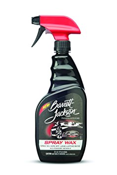 Barrett-Jackson Car Spray Wax, Easy Spray On Wax for Premium Car Care and Car Detailing, 9958, 22 oz.