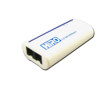 HiRO H50113 V92 56K External USB Data Fax Dial Up Internet Modem Windows 10 8.1 8 7 Vista XP 32-bit 64-bit